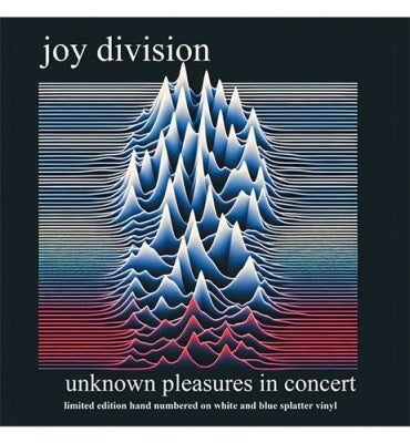 Joy Division - Unknown Pleasures In Concert - Import Splatter Vinyl LP Record