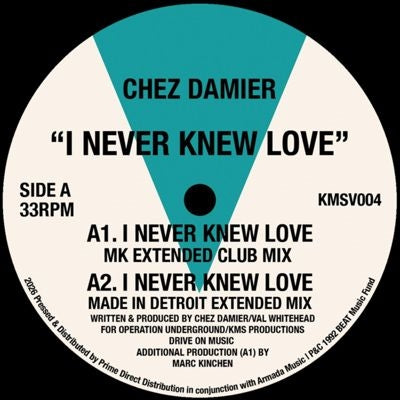 Chez Damier - I Never Knew Love - Import 12 inch Record