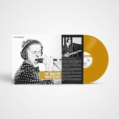 The Amazing Snakeheads - 2 Meter Sessions - Import Gold Vinyl LP Record