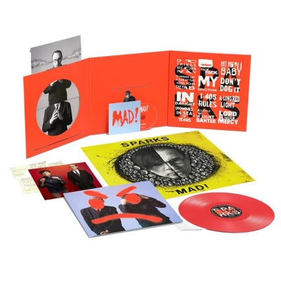 Sparks - Mad! (Special Edition) - Import Red Vinyl LP Record+CD