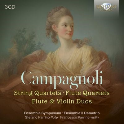 Ensemble Symposium, Il Demetrio - Campagnoli: String Quartets, Flute Quartets, Duos - Import 3 CD Box Set