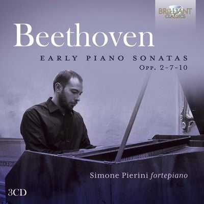 Simone El Oufir Pierini - Beethoven: Early piano Sonatas Opp. 2 - 7 - 10 - Import 3 CD