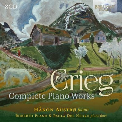 Håkon Austbø、Roberto Plano、Paola Del Negro - Grieg : Complete Piano Works - Import 8 CD Box Set