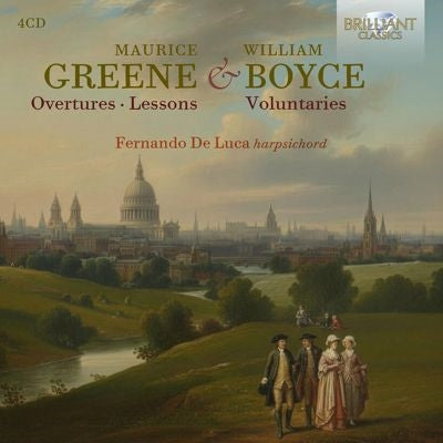 Fernando De Luca - Maurice Greene: Overtures and Lessons; William Boyce: Voluntaries - Import 4 CD
