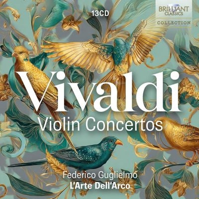 Federico Guglielmo、L'Arte Dell'Arco、Roberuto Rorejjan - Vivaldi Violin Concertos - Import 13 CD Box Set