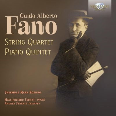 Ensemble Mark Rothko - Fano: String Quartet & Piano Quintet - Import CD