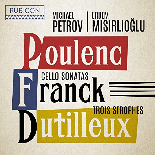 Michael Petrov - Poulenc, Franck: Cello Sonatas - Import CD