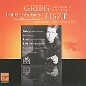 Leif Ove Andsnes - Grieg: Piano Concertos; Liszt: Piano Concerto No.2 / Leif Ove Andsnes, Dmitri Kitaenko, Bergen PO - Import CD