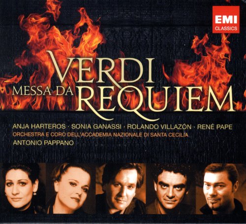 Verdi (1813-1901) - Requiem : Pappano / St.Cecilia Academic Orchestra, Ganassi, Villazon, Pape, etc - Import Digipak 2 CDLimited Edition