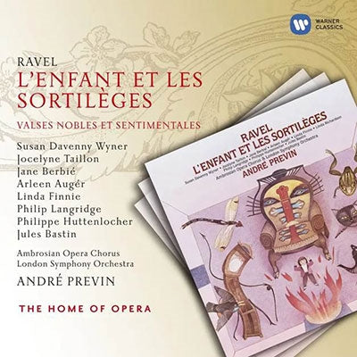 Andre Previn - Ravel: L'Enfant et les Sortileges - Import CD+CD-ROM