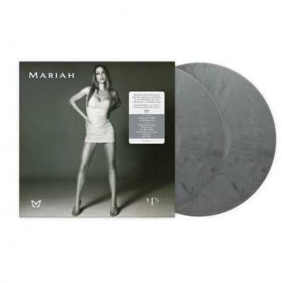 Mariah Carey - #1'S - Import Metallic Silver And Black Swirl Vinyl 2 LP Record