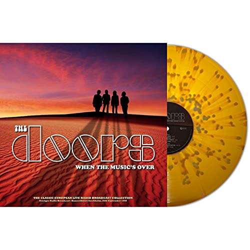 The Doors - When The Music's Over - Import Orange/White Splatter Vinyl LP Record