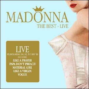 Madonna - The Best: Live - Import 2 CD