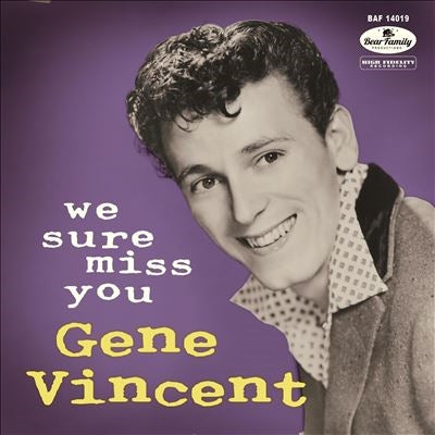 Gene Vincent - We Sure Miss You - Import Vinyl 10inch Record+CD