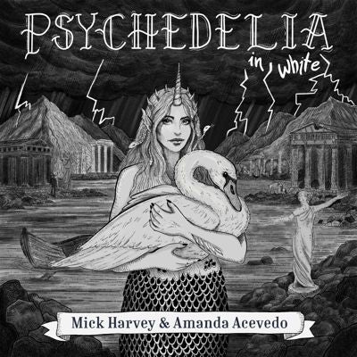 Mick Harvey, Amanda Acevedo - Psychedelia in White - Import Vinyl LP Record