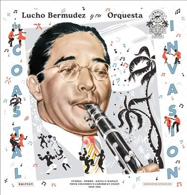 Lucho Bermudez - The Coastal Invasion - Cumbia, Porro, Gaita & Mapal From Colombia'S Caribbean Coast (1946-1961) - Import Vinyl 2 LP Record