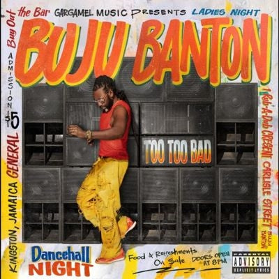 Buju Banton - Too Too Bad - Import Vinyl LP Record