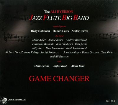Ali Ryerson Jazz Flute Big Band - Game Changer - Import CD