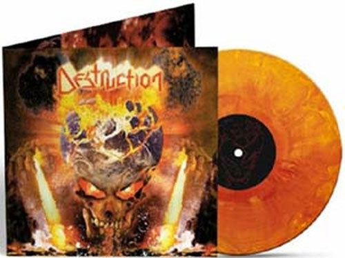 Destruction - The Antichrist - Import Orange Marbled Vinyl LP Record Limited Edition
