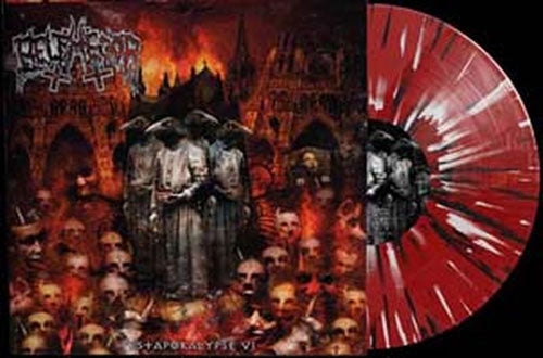 Belphegor - Pestapocalypse VI - Import Red/White & Black Splatter Vinyl LP Record Limited Edition