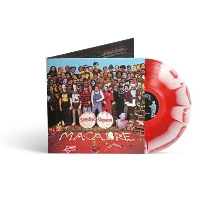 Macabre - Sinister Slaughter - Import Sunburst-White / Red Vinyl LP Record Limited Edition