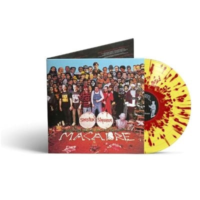 Macabre - Sinister Slaughter - Import Trans Yellow / Red Splatter Vinyl LP Record Limited Edition