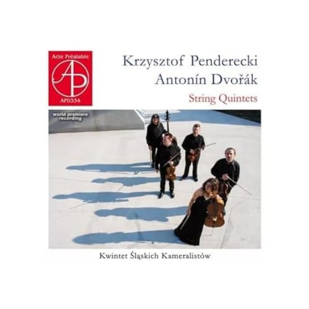 Kwintet Slaskich Kamerali - Penderecki: String Quintet; Dvorak: String Quintet No.2 - Import CD