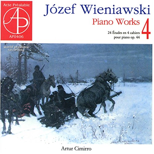 Cimirro,Artur - Joseph Wieniawski: Piano Works Vol. 4 - Import CD
