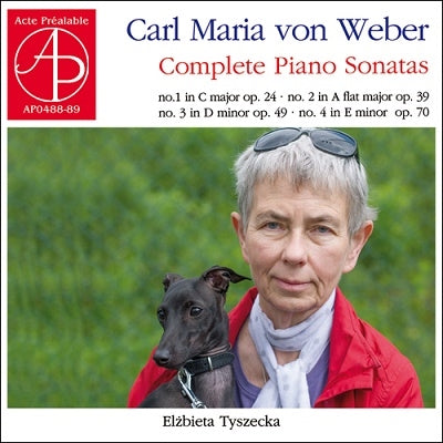 Elzbieta Tyszecka - Carl Maria von Weber: Complete Piano Sonatas - Import 2 CD