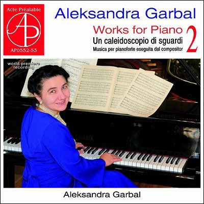 Alexandra Garbal - Garbal:Works For Piano Vol.2 - Import 2 CD