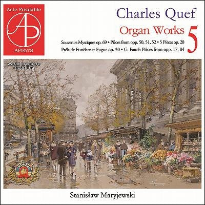 Stanislaw Maryjewski - Quef:Organ Works Vol.5 - Import CD