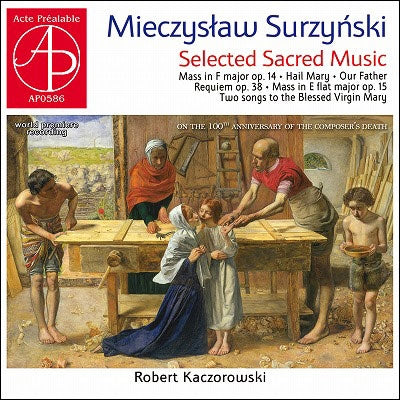 Robert Kaczorowski - Mieczyslaw Surzynski:Selected Sacred Music - Import CD