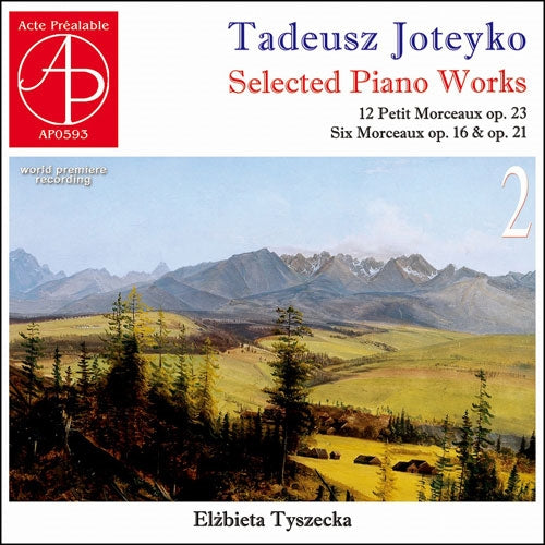 Elżbieta Tyszecka - Joteyko, Tadeusz : Selected Piano Works Vol.2 - Import CD