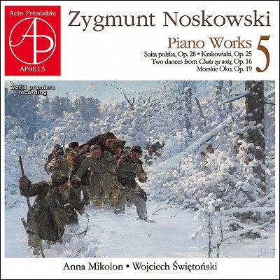 Anna Miklós、Wojciech Świtała - Noskowski, Zygmunt : Piano Works Vol.5 Anna Mikolon, Wojciech Swietonski - Import CD