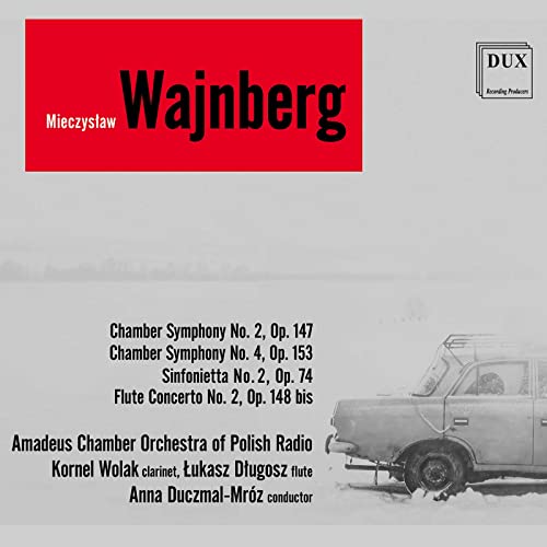 Vainberg (1919-1996) - Chamber Symphony, 2, 4, Sinfonietta, 2, Flute Concerto, 2, : Wolak(Cl)Dlugosz(Fl)Duczmal-mroz / Amadeus Co (2CD) - Import 2 CD