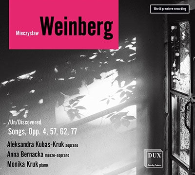 Alexandra Kubas-Kruk, Anna Bernatska - Vainberg (1919-1996) Songs: Kubas-Kruk(S)Bernacka(Ms)Kruk(P) - Import CD