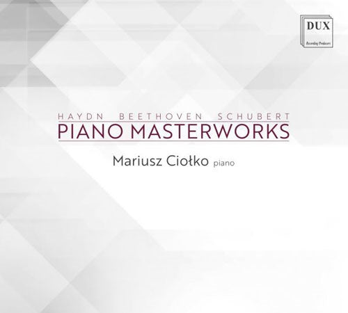 Mariusz Ciolko - -1986 Piano Masterworks - Import CD