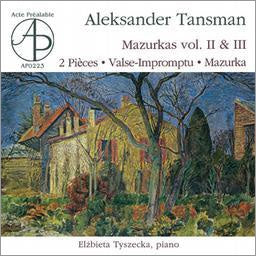 Elzbieta Tyszecka - Tansman: Mazurkas Vol.2, Vol.3, etc - Import CD