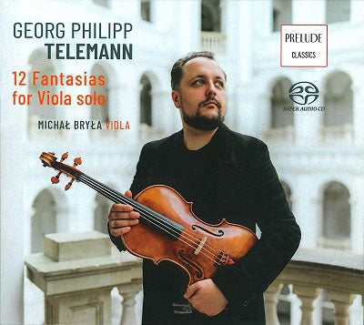 Michal Bryla - Telemann (1681-1767) (Viola)12 Fantasies For Gamba Solo : Michal Bryla(Va)(Hybrid) - Import SACD Hybrid
