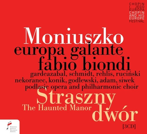 Fabio Biondi - Moniuszko, Stanislaw :The Haunted Manor - Import 3 CD