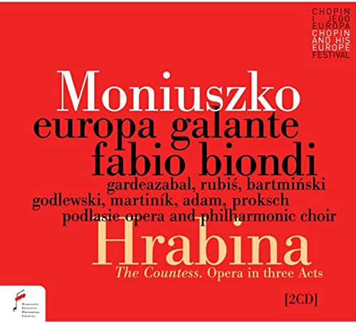 Moniuszko, Stanislaw (1819-1872) - Hrabina : Biondi / Europa Galante, Gardeazabal, Rubis, Bartminski, etc (2020 Stereo)(2CD) - Import 2 CD