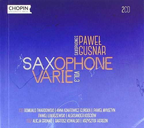 Pawel Gusnar - Pawel Gusnar: Saxophone Varie Vol.3 (2CD) - Import 2 CD