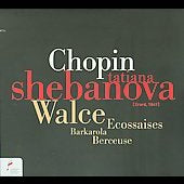 Tatyana Shebanova - Piano Works Fryderyk Chopin Society Klassisk - Import CD