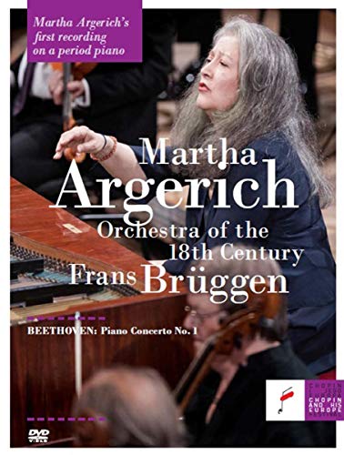 Beethoven (1770-1827) - Piano Concerto No.1 : Argerich(Fp)Bruggen / 18th Century Orchestra +Documentary : The Breath of the Orchestra - Import DVD
