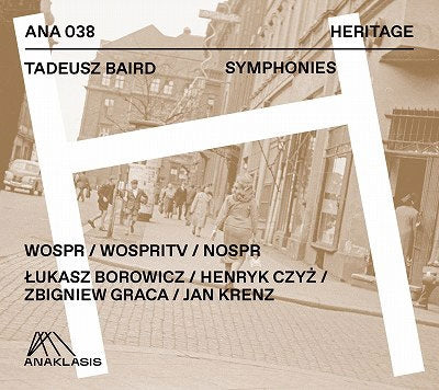 Jan Krenz、Henryk Cichy、Polish National Radio Symphony Orchestra (Katowice)、Lukasz Borowicz、Polish National Radio Symphony Orchestra - Baird, Tadeusz : Symphonies Nos.1, 2, 3 - Import 2 CD