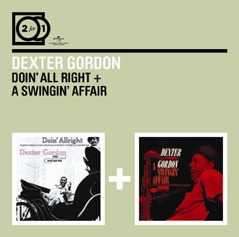 Dexter Gordon - Doin' Allright/A Swingin' Affair - Import 2 CD