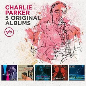 Charlie Parker - 5 Original Albums - Import 5 CD Box Set Limited Edition