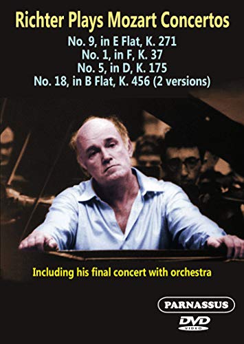 Sviatoslav Richter - Richter Plays Mozart Concertos - Import DVD