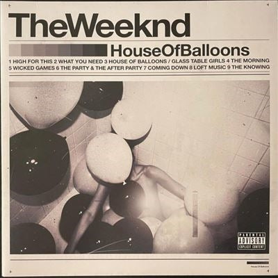 The Weeknd - House Of Balloons - Import Vinyl 2 LP Record Limited Edition