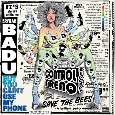 Erykah Badu - But You Caint Use My Phone - Import Purple Vinyl LP Record